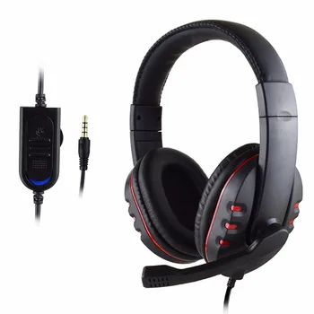 Slušalke z Mikrofonom Hi-Fi Gaming Slušalke, Prenosni Računalnik Slušalke Za PS4 Xbox En RAČUNALNIK, Mobilni Telefon
