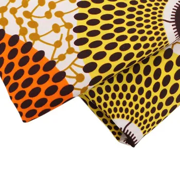 Ankara Afriške natisnjeni batik pravi vosek tkanine Afriške šivala poročno obleko, material poliester visoke kakovosti 6 metrov 3 metrov 1 dvorišču