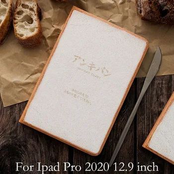 Pomnilnik Toast vzorec Pu Flip case Za Iphone Pro 2020 za 12,9 palčni kritje Rumeni trak