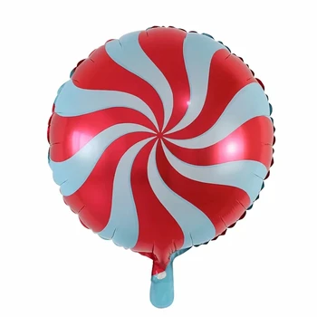 10pcs 18 inch okroglo obliko Sladkarije Folija Baloni Lollipop Helij Balon Baby Tuš Rojstni dan, Poročno zabavo Dobave Dekor Otroci Igrače