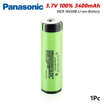 Panasonic NCR18650B Baterije S PCB Li-ion, 3.7 V 3400mAh Polnilna Litij-Za LED Svetilko, Baklo Žaromet