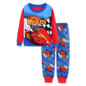 Otroške Pižame Pomlad Dolgimi Rokavi TShirt+Hlače Šport Nastavite Risanka Spiderman Fant, Fant, Dekle Otroka Pragovi Sleepwear brezplačna dostava