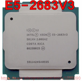 Intel CPU Xeon E5-2683V3 SR1XH 2.00 GHz 14-Jedra 35 M; LGA2011-3 E5-2683 V3 procesor E5 2683V3 brezplačna dostava E5 2683 V3