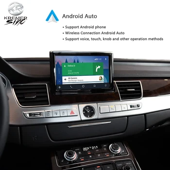 Ogledalo Povezavo Brezžično Apple CarPlay AndroidAuto Natikanje za Audi A8 iSmart Auto MMI2G MMI3G MIB B8 B9