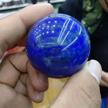 40 mm Naravnih Lapis Lazuli Kristalno Kroglo Žogo Ročno @Afganistanu
