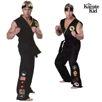 Cobra Kai Val Armorr Karate enotno Cosplay Kostum Karate Kid Jopiči Cosplay 3D Tiskanje Hoodies zgornji del Trenirke moški ženske športne