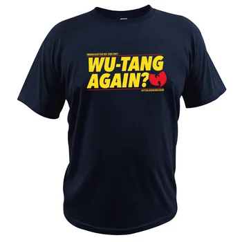 Wu Tang Clan T shirt Hip Hop Band Tshirt Priložnostne Posadke Vratu Homme Kratek Rokav EU Velikost Bombaž Camisetas