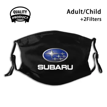 Vroče Prodajo - Subaru Logotip Črno Besedilo Bela Diy Odrasli Otroci Masko
