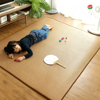 Japonski trsa preprogo baby otroci igrajo ploščica je debela tatami preprogo preprogo poleti dnevna soba, spalnica tapete po meri