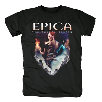 Bloodhoof Epica Heavy Metal Black Moške majice s kratkimi rokavi unisex tee bombaža T-Shirt Azijskih Velikost