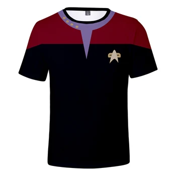 Vroče Film Star Trek majica s kratkimi rokavi Moški/Ženske Poletne ulične Kratek Rokav Kpop Plus Velikost Star Trek cosplay tshirt Vrhovi Tees
