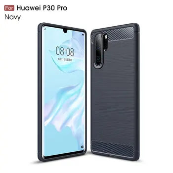 Huawei P30 Pro Primeru Kritje Za Huawei P30 Pro Poslovni Slog Mehko Ohišje iz Silikona, Gume TPU Telefon Kritje velja za Huawei P30 Pro