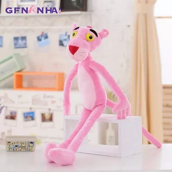 Vroče Prodaja Otroške Igrače Plaything Srčkan Poredna Pink Panther Pliš Plišaste Lutka Igrača Doma Dekor Darilo za Rojstni dan za Otroke 40 CM