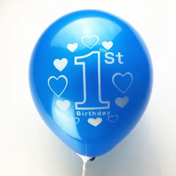 100 kozarcev/lot 10 inch 1. balon latex balon baby tuš balon party dekoracijo birthday balon