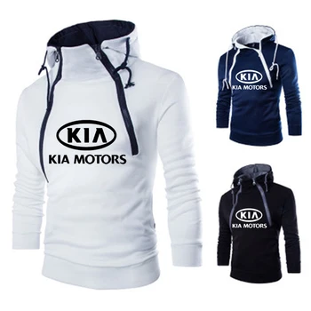 Novo leto 2020 Pomlad Jesen Moške obleke KIA Avto Logotip Natisne Majica bombaž visoke kakovosti Moške hoodies priložnostne Šport